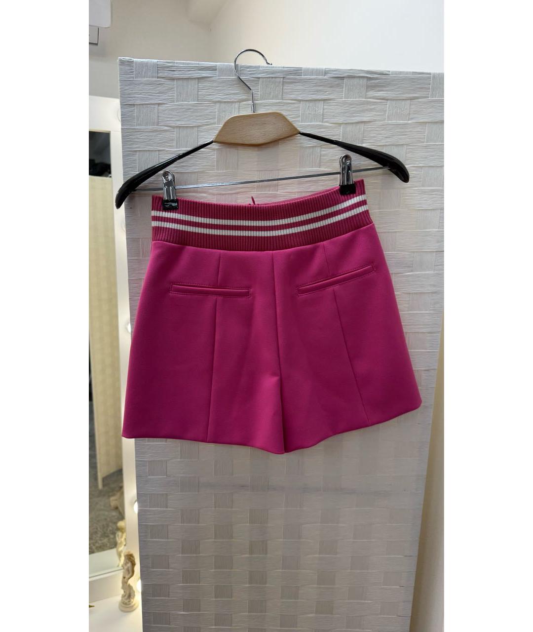 RED VALENTINO Розовый полиэстеровый костюм с юбками, фото 4