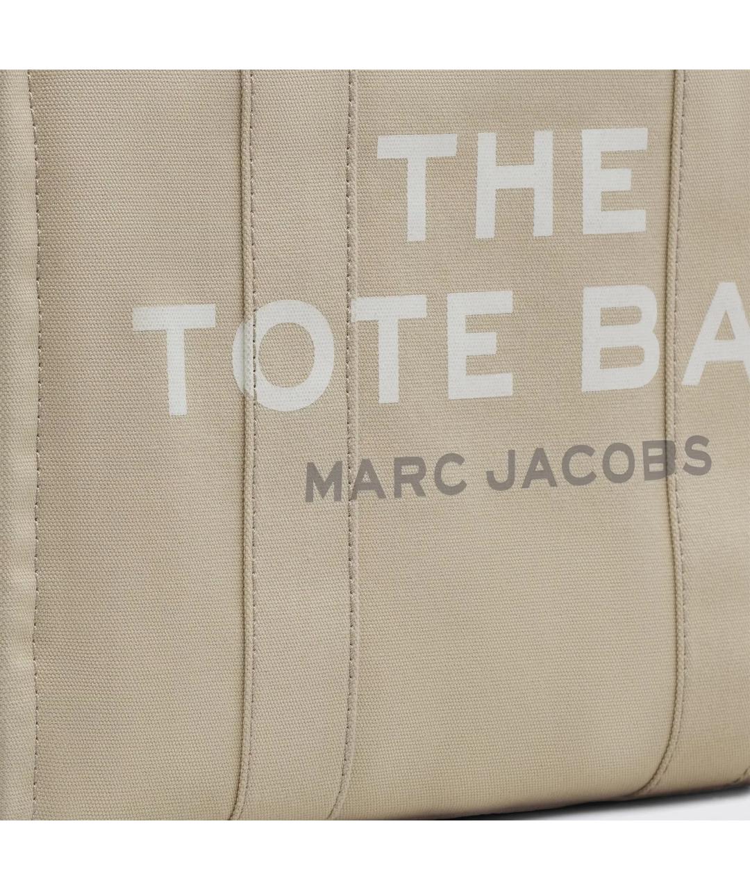 MARC JACOBS Бежевая хлопковая сумка тоут, фото 2