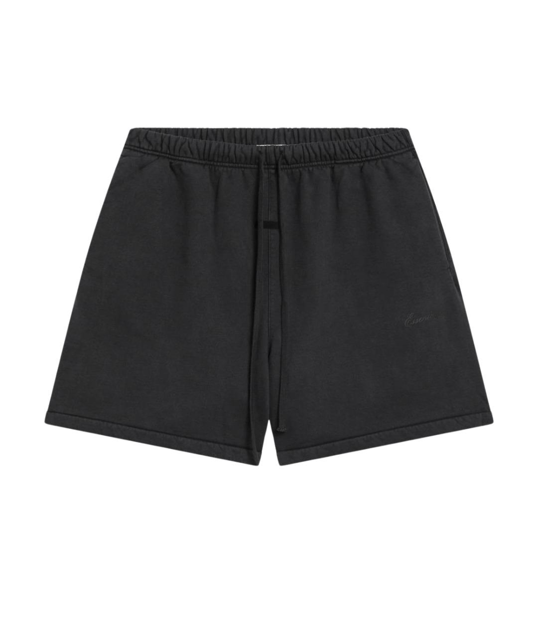 FEAR OF GOD ESSENTIALS Черные хлопковые шорты, фото 1