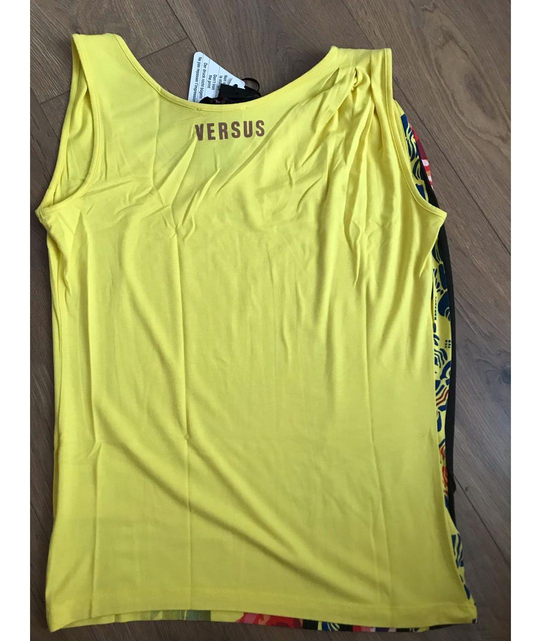 VERSUS VERSACE Мульти вискозная футболка, фото 5