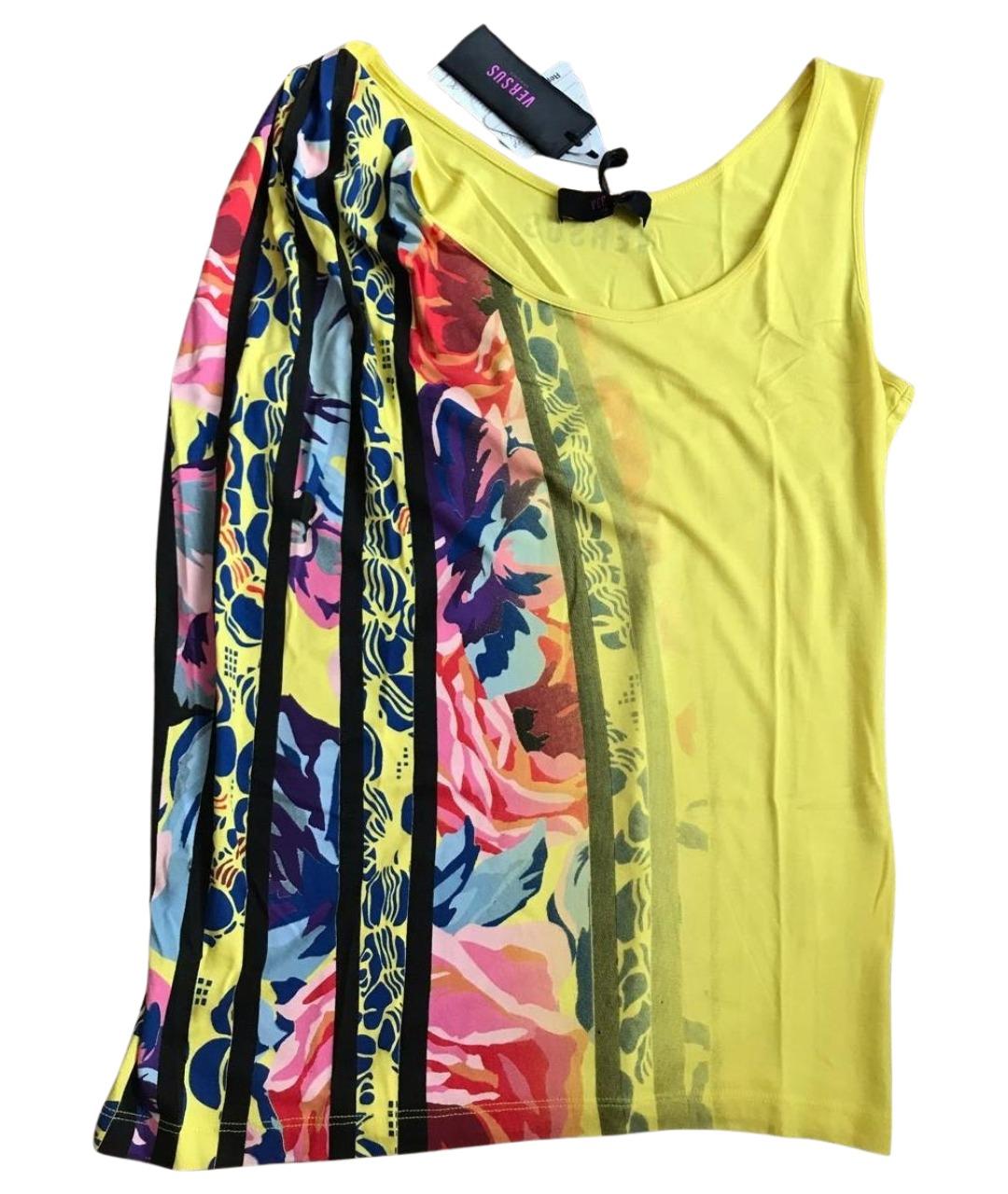 VERSUS VERSACE Мульти вискозная футболка, фото 1