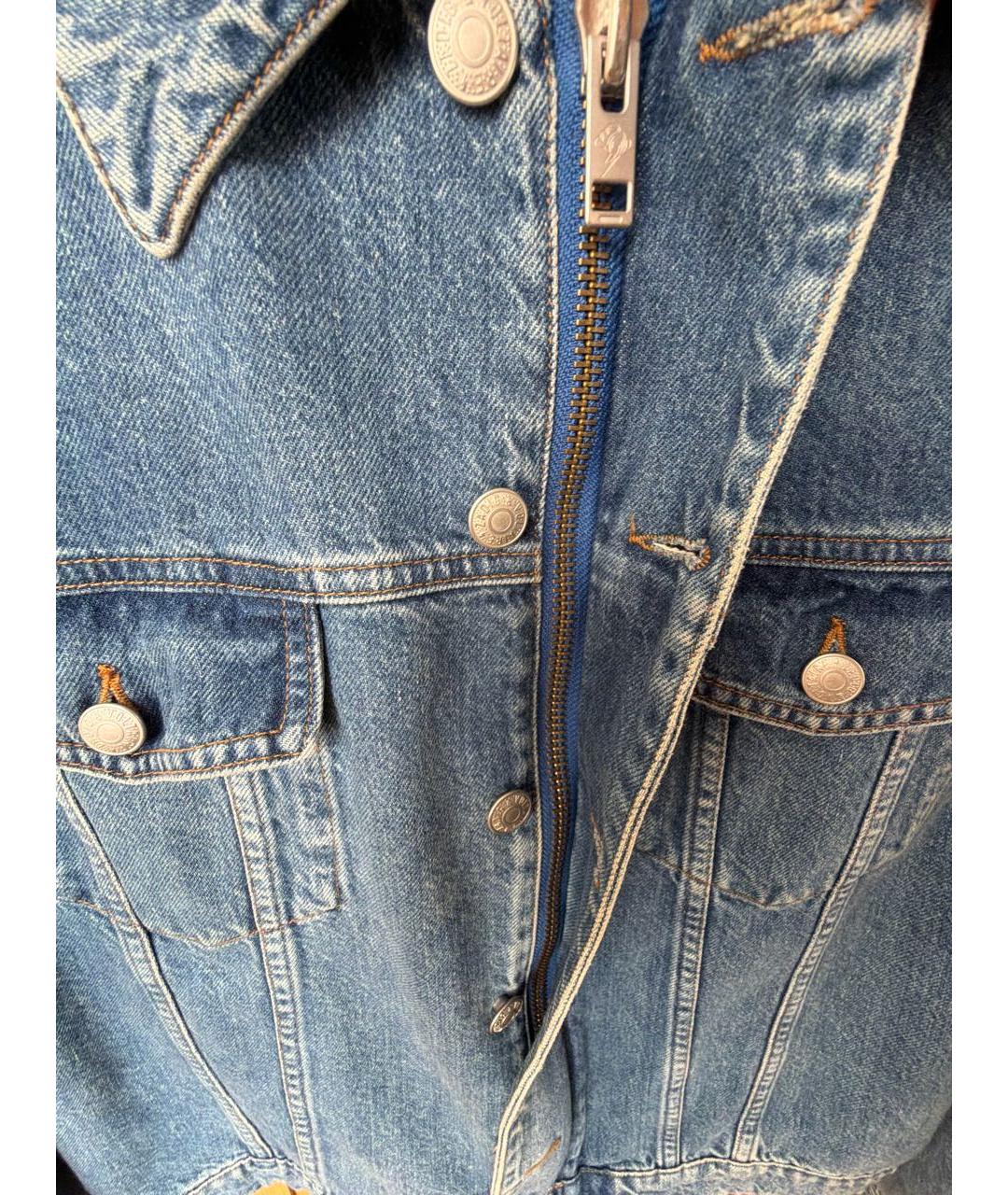 ZADIG & VOLTAIRE Синяя хлопковая куртка, фото 4