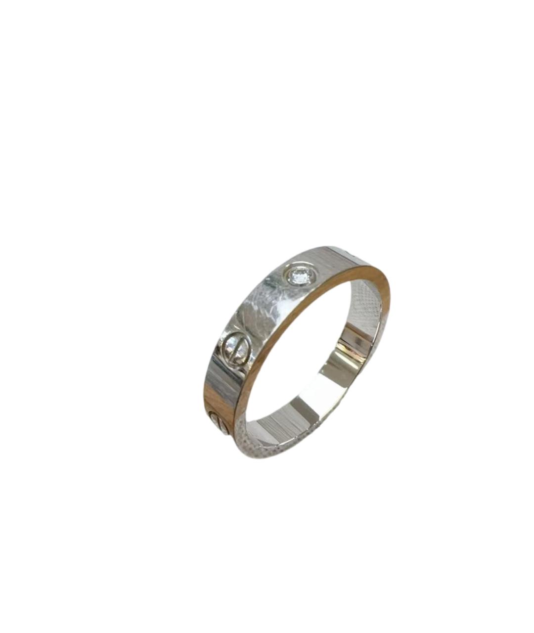 CARTIER Серебряное кольцо из белого золота, фото 5