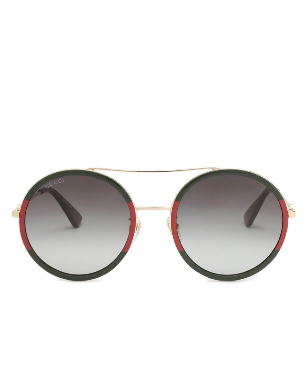 GUCCI Мульти пластиковые солнцезащитные очки, фото 6