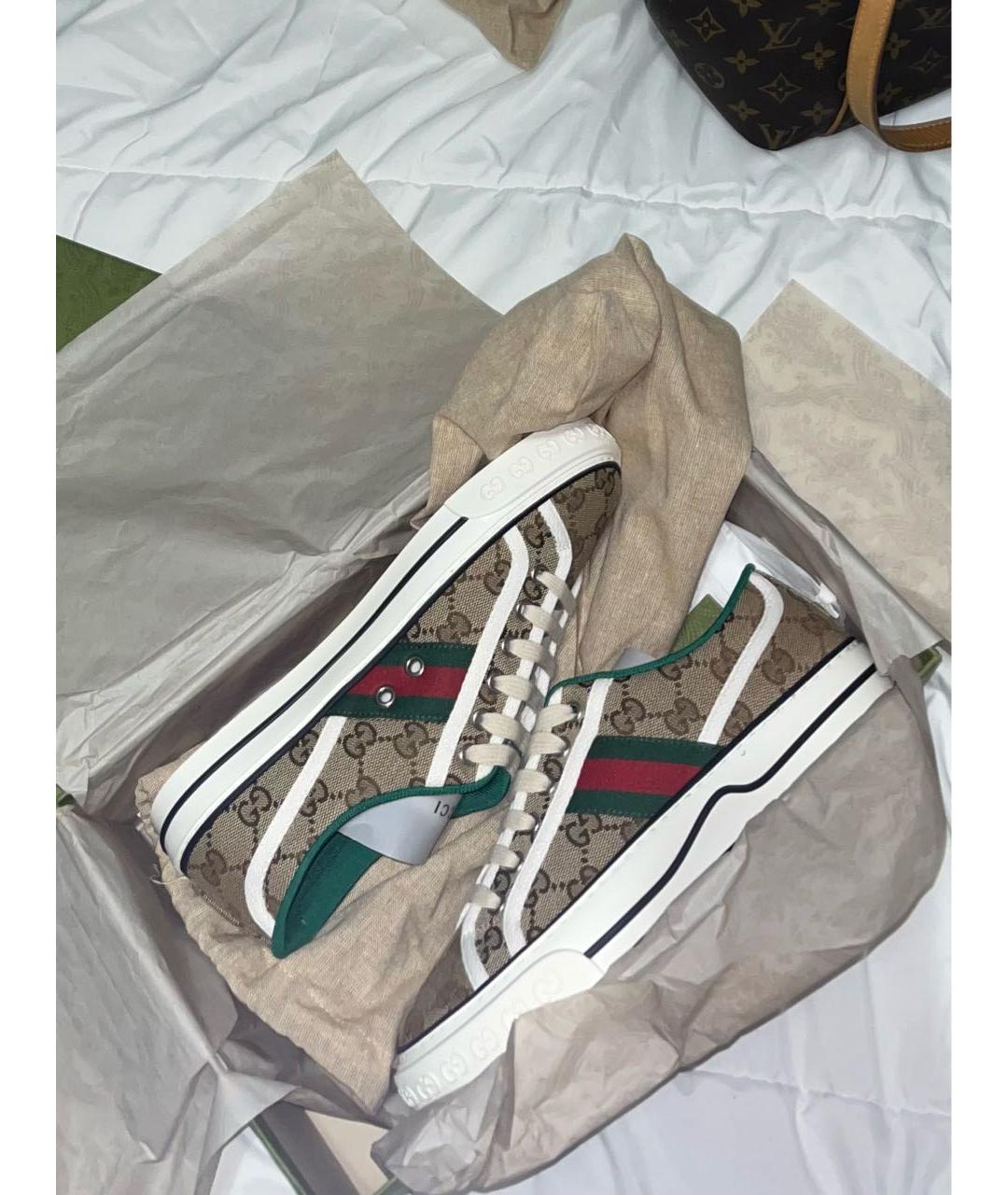 GUCCI Мульти текстильные брогги и оксфорды, фото 2