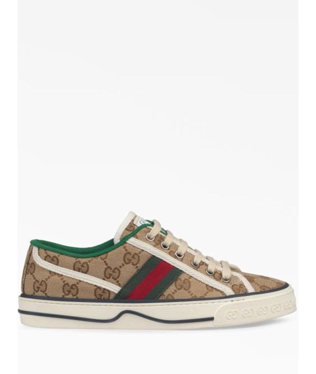 GUCCI Мульти текстильные брогги и оксфорды, фото 4