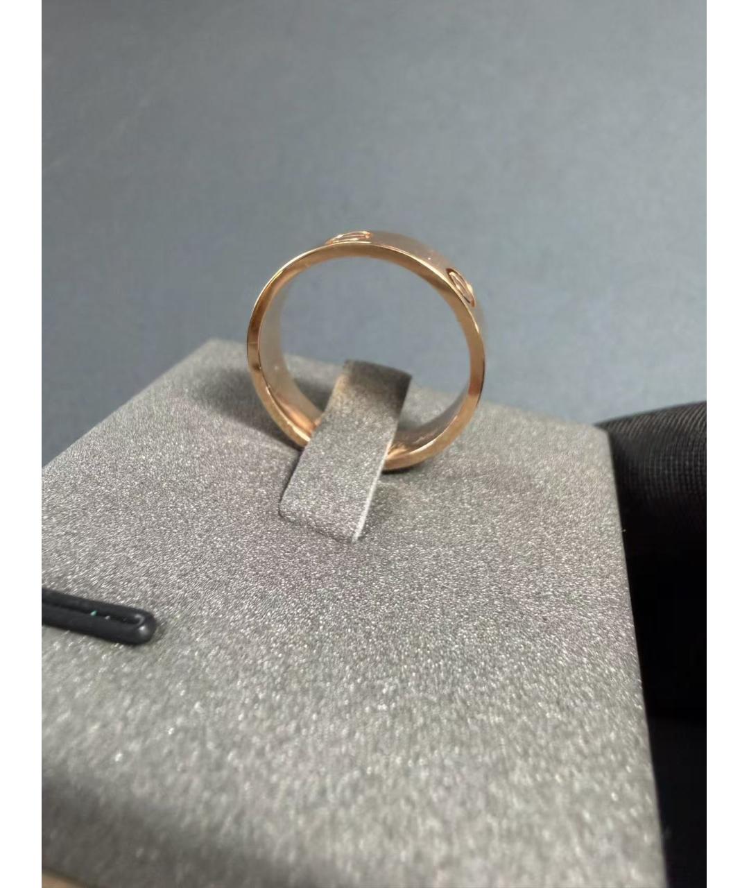 CARTIER Золотое кольцо из розового золота, фото 3
