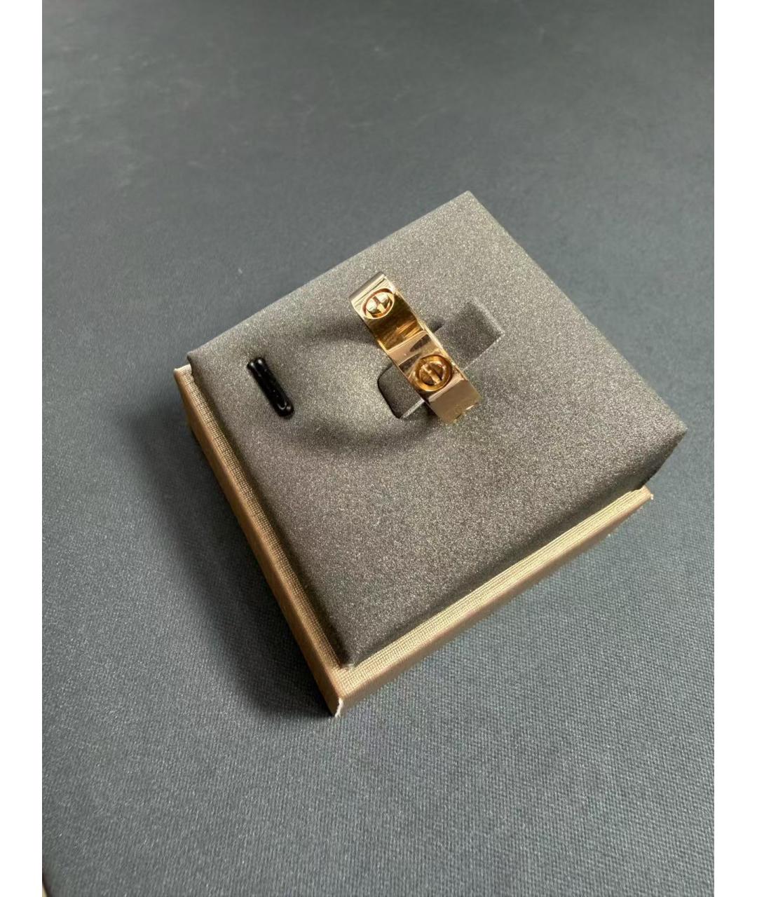 CARTIER Золотое кольцо из розового золота, фото 2