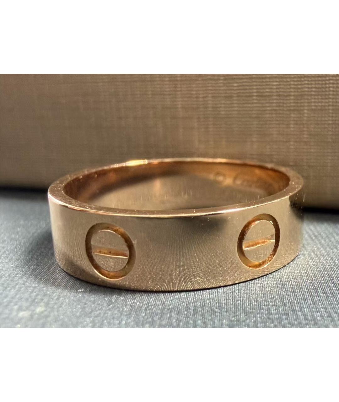 CARTIER Золотое кольцо из розового золота, фото 4