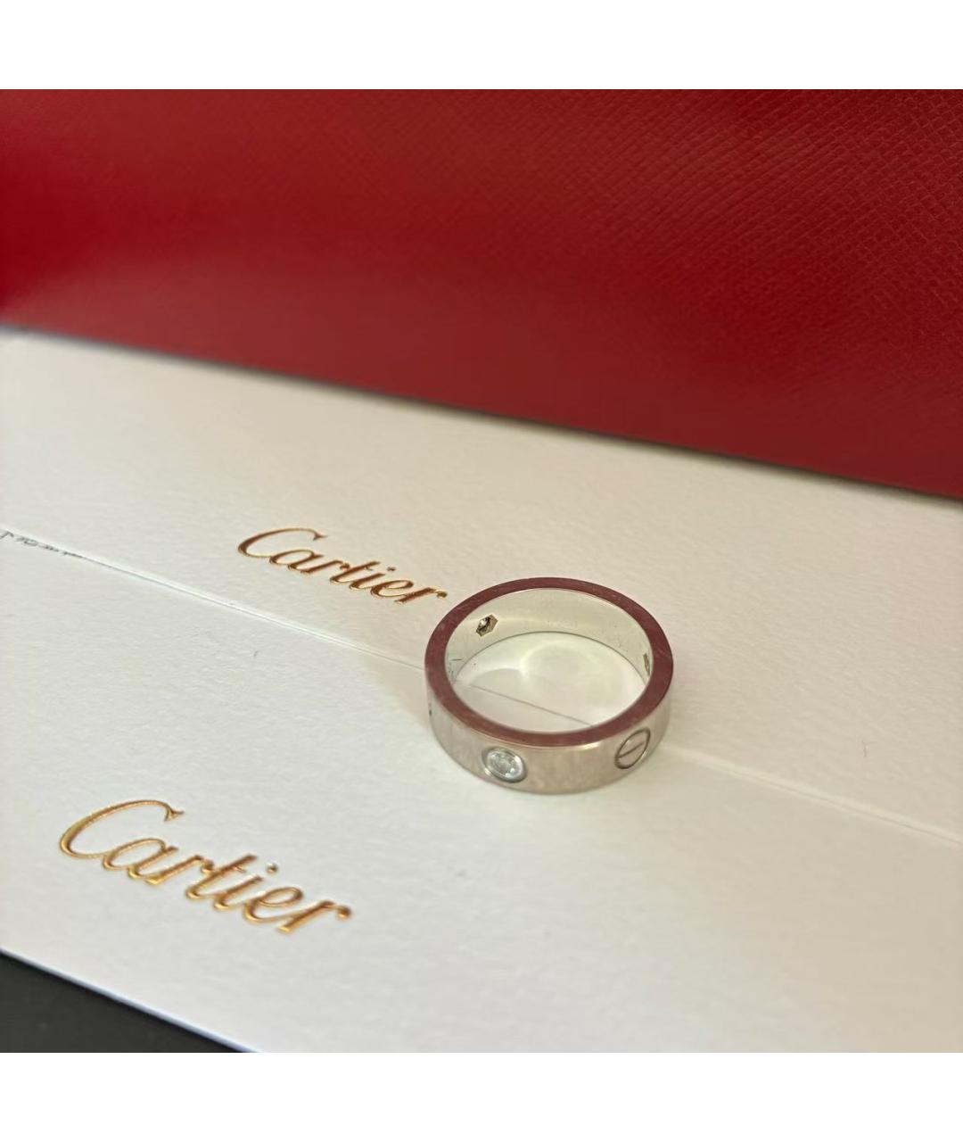 CARTIER Кольцо из белого золота, фото 3