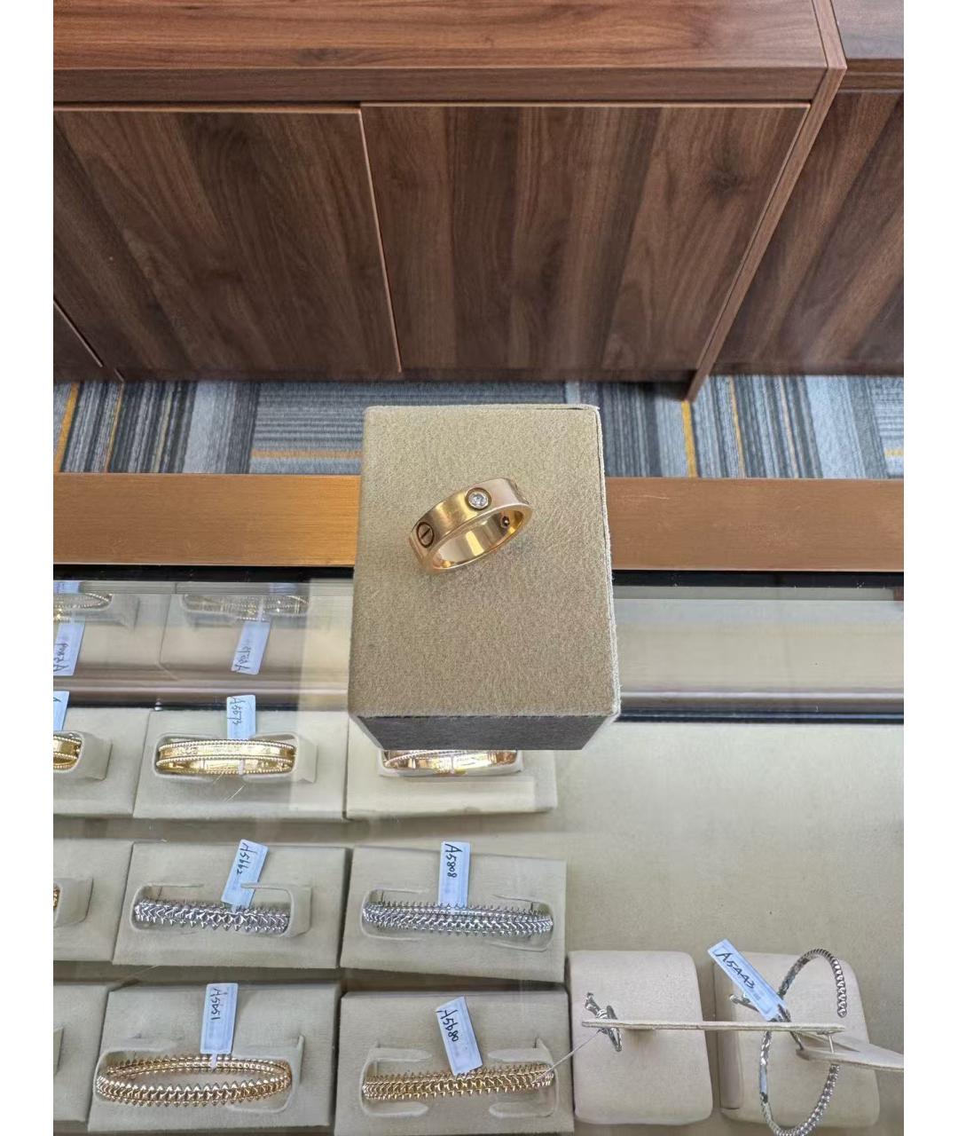 CARTIER Золотое кольцо из розового золота, фото 2