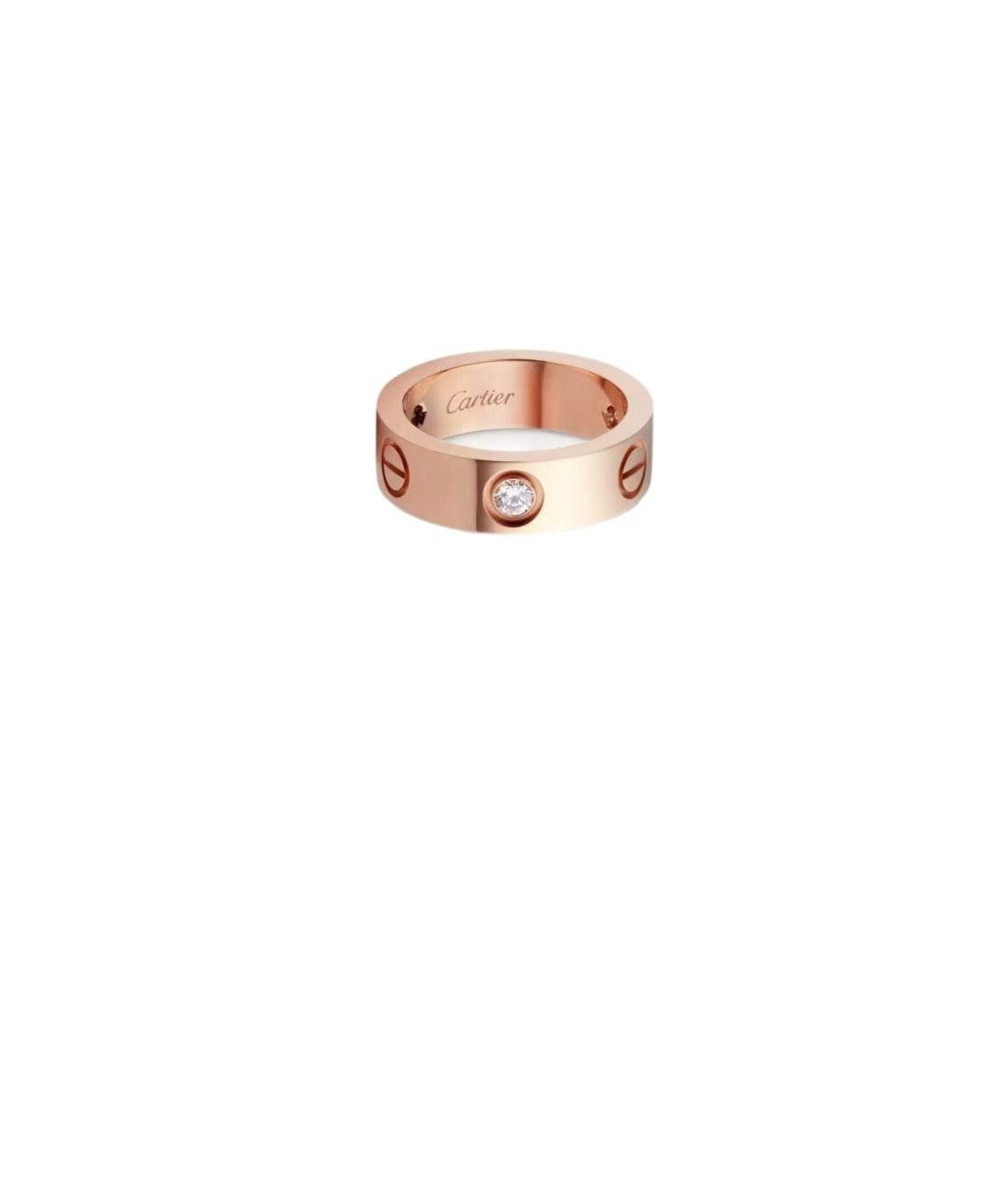 CARTIER Золотое кольцо из розового золота, фото 4