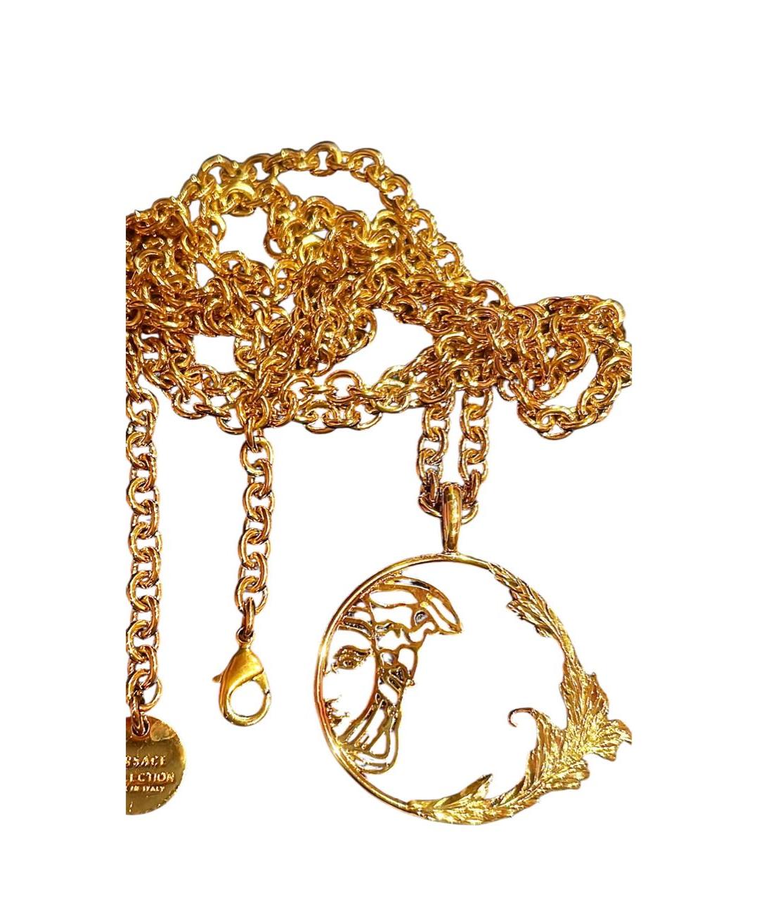 VERSACE COLLECTION Золотая металлическая цепочка, фото 2