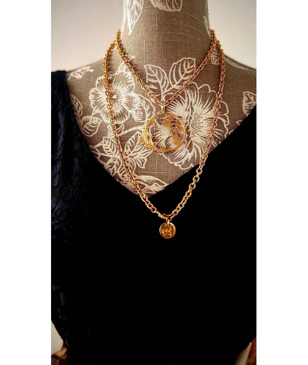 VERSACE COLLECTION Золотая металлическая цепочка, фото 6
