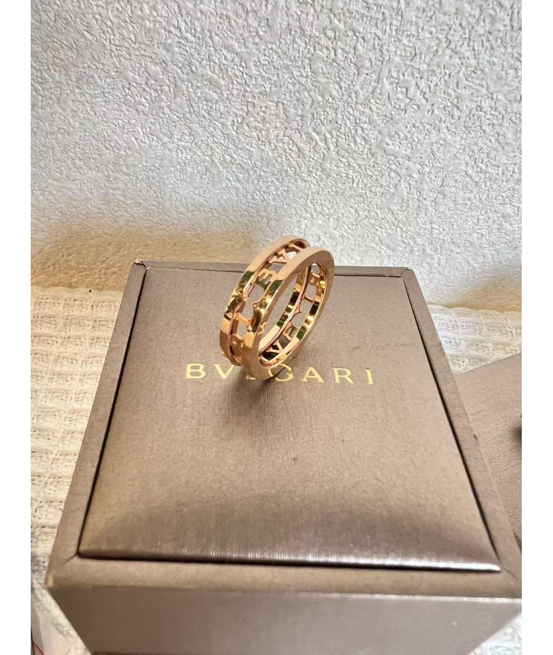 BVLGARI Золотое кольцо из розового золота, фото 3