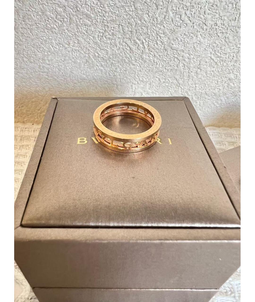 BVLGARI Золотое кольцо из розового золота, фото 2