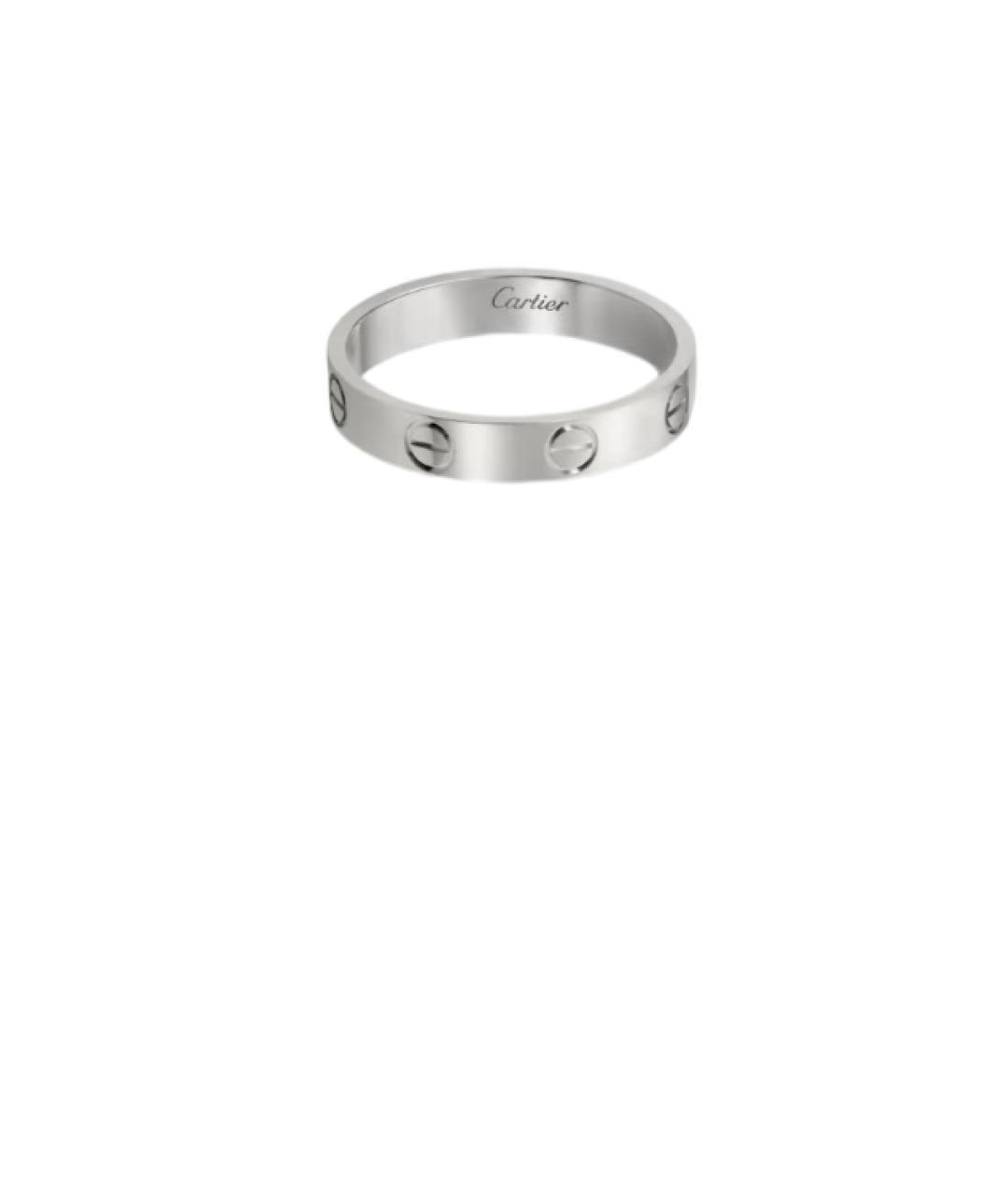 CARTIER Серебряное кольцо из белого золота, фото 5