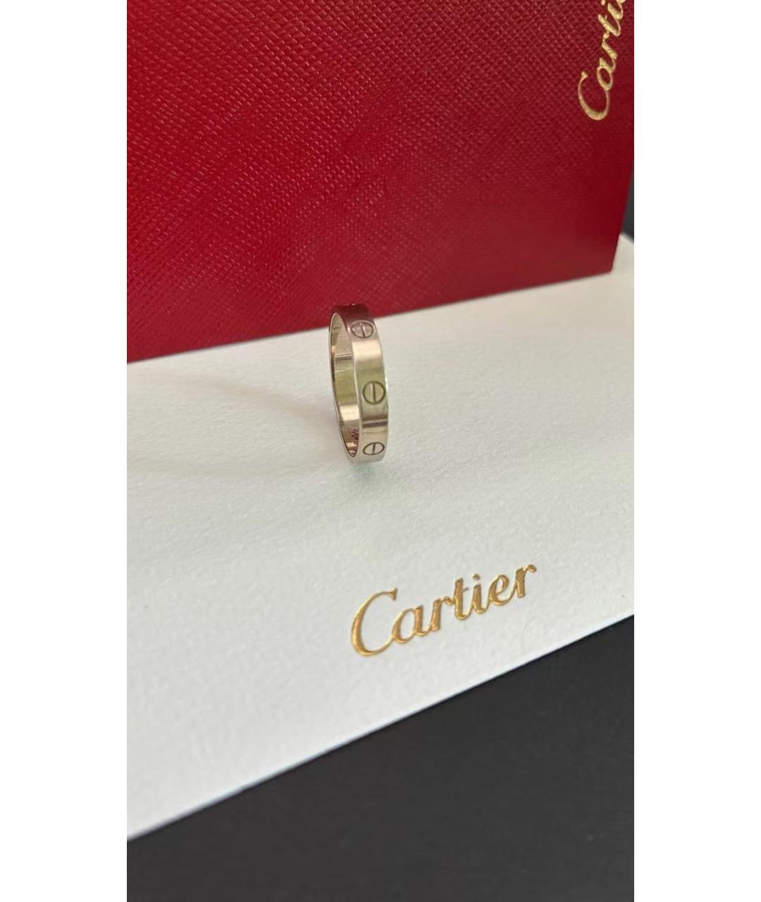 CARTIER Серебряное кольцо из белого золота, фото 3