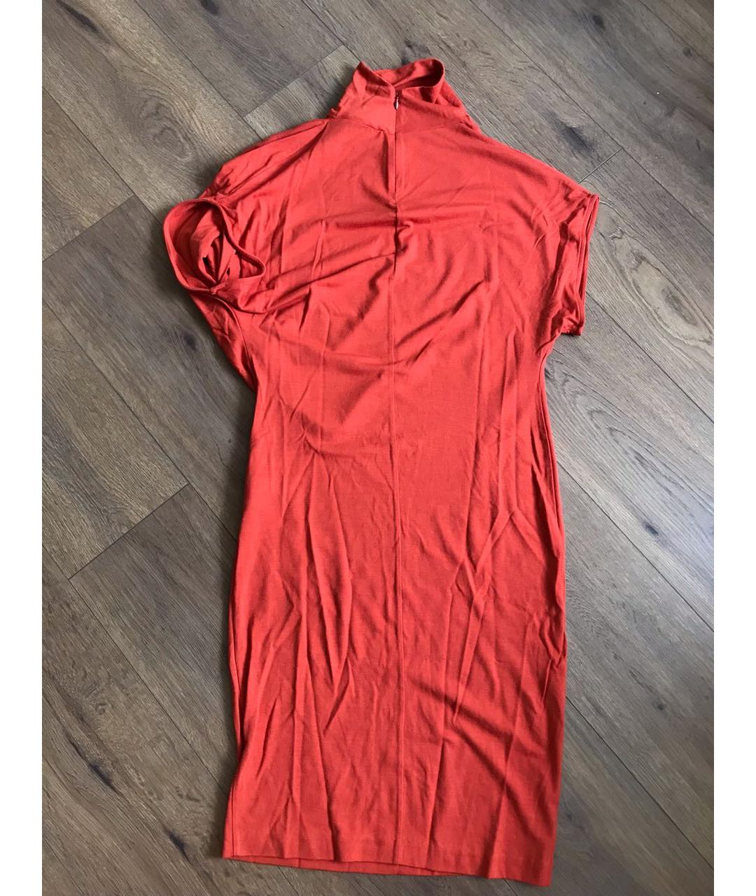 STELLA MCCARTNEY Коралловое повседневное платье, фото 4