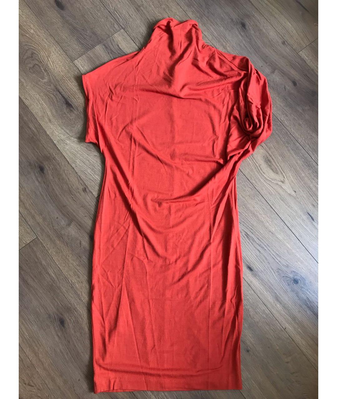 STELLA MCCARTNEY Коралловое повседневное платье, фото 3