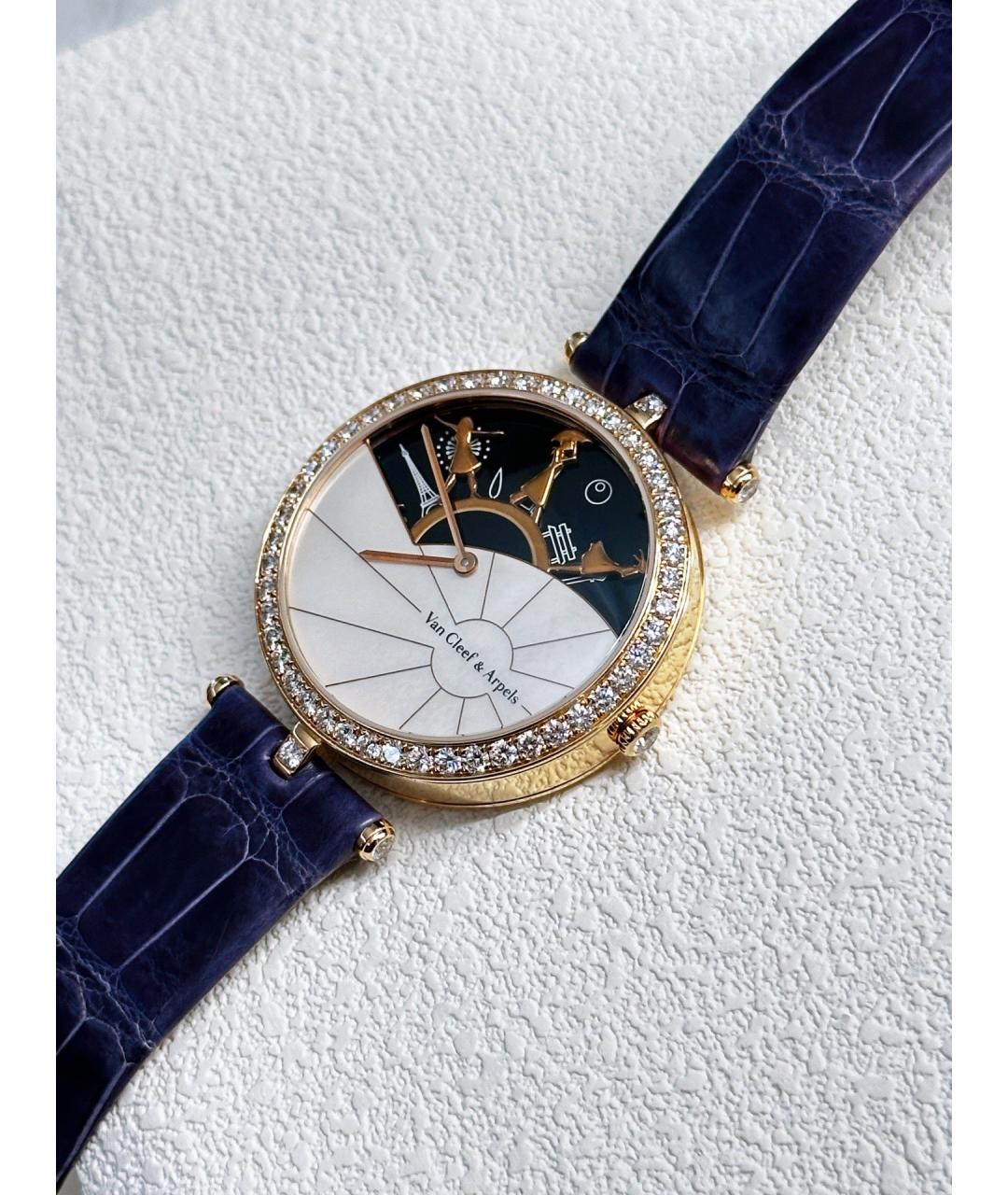 VAN CLEEF & ARPELS Белые металлические часы, фото 3