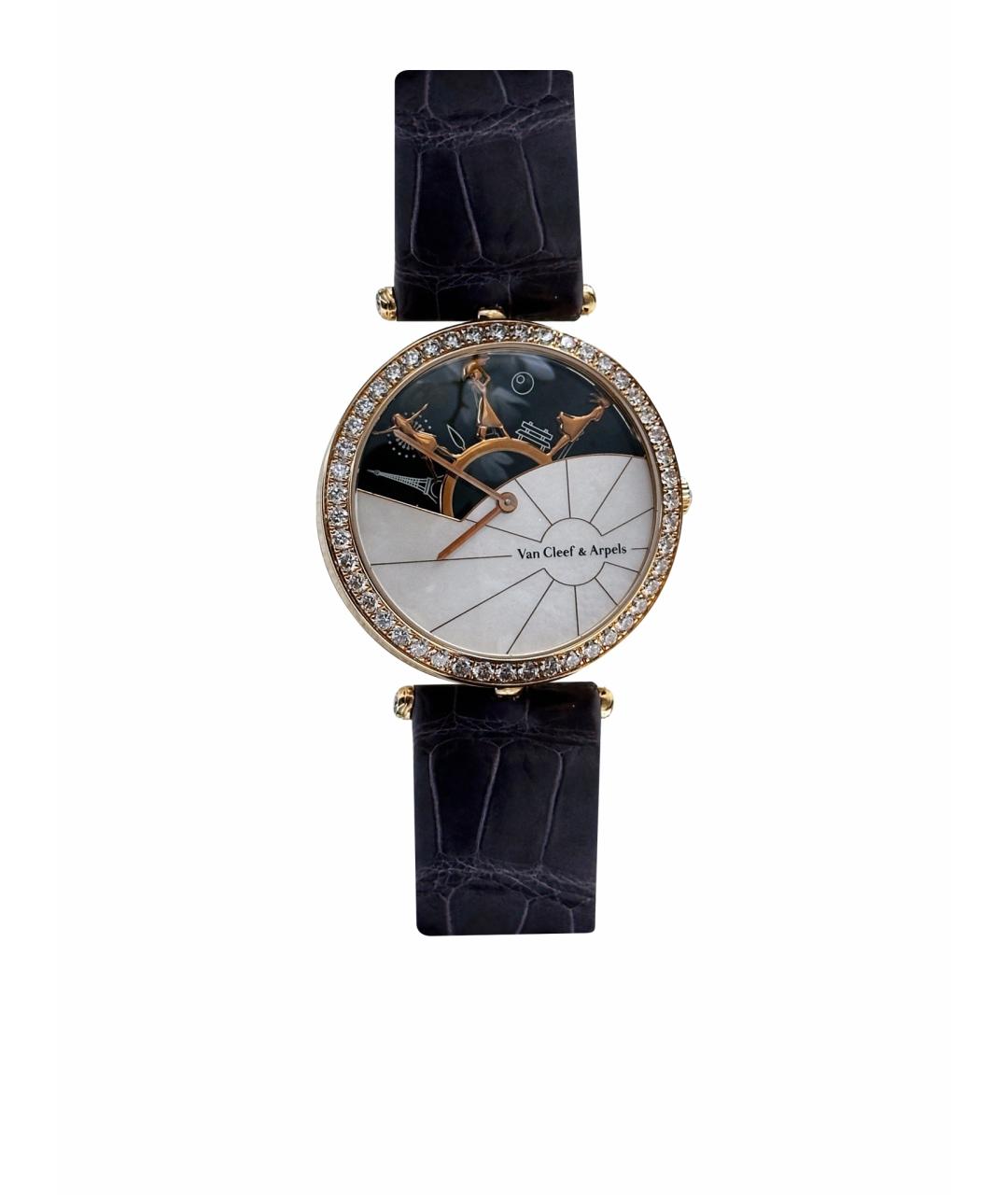 VAN CLEEF & ARPELS Белые металлические часы, фото 1