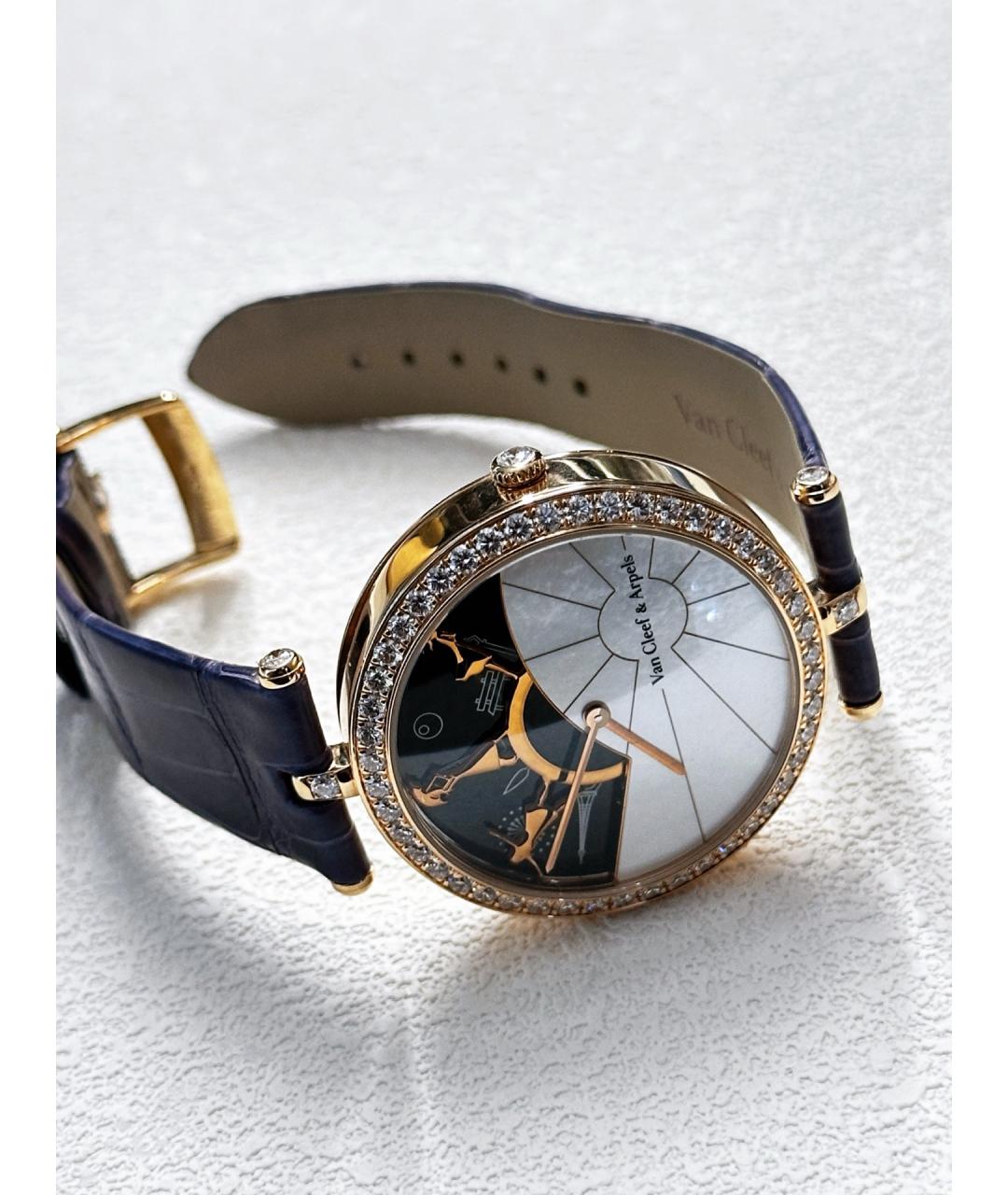 VAN CLEEF & ARPELS Белые металлические часы, фото 2
