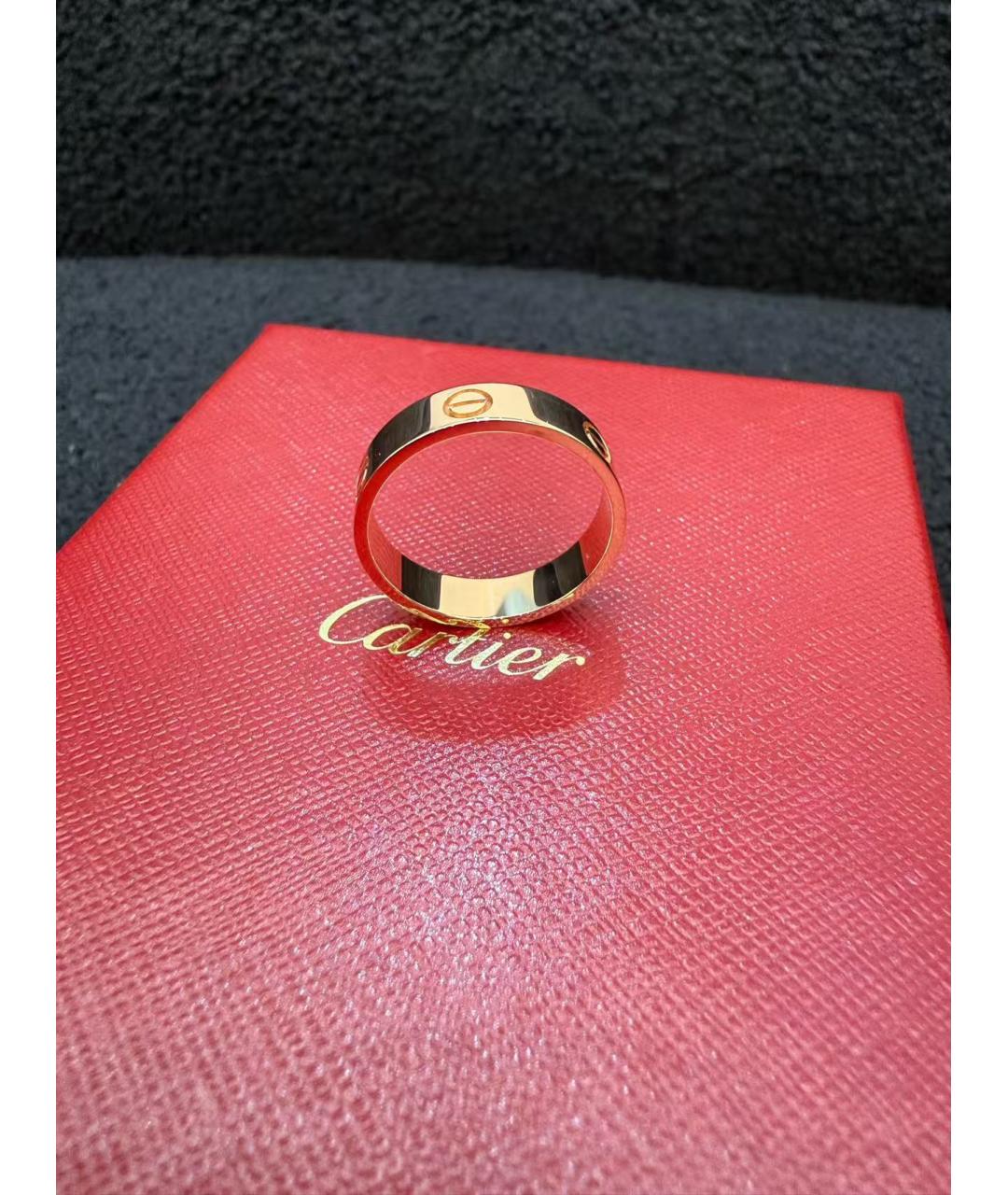 CARTIER Золотое кольцо из розового золота, фото 3