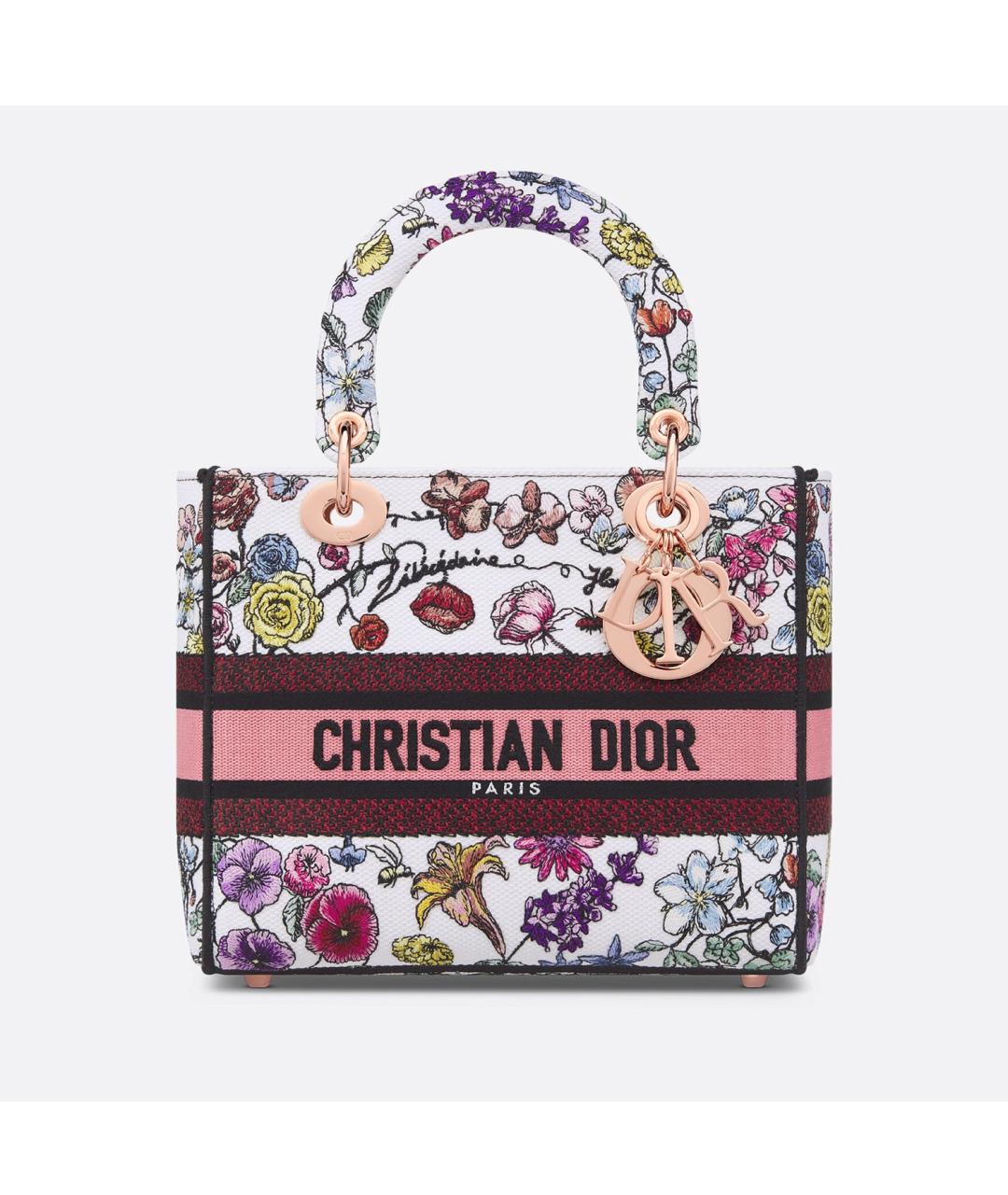 CHRISTIAN DIOR Белая сумка с короткими ручками, фото 10