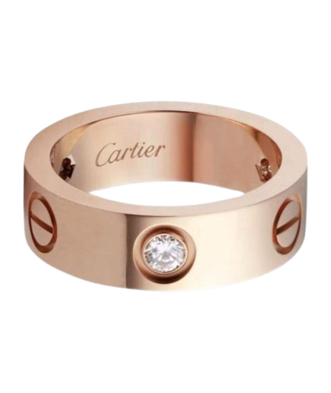 CARTIER Золотое кольцо из розового золота, фото 1