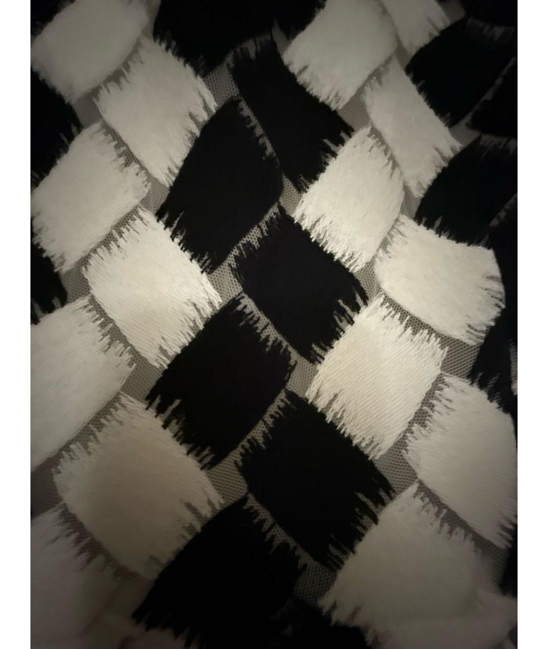 CAROLINA HERRERA Черное ацетатное коктейльное платье, фото 4