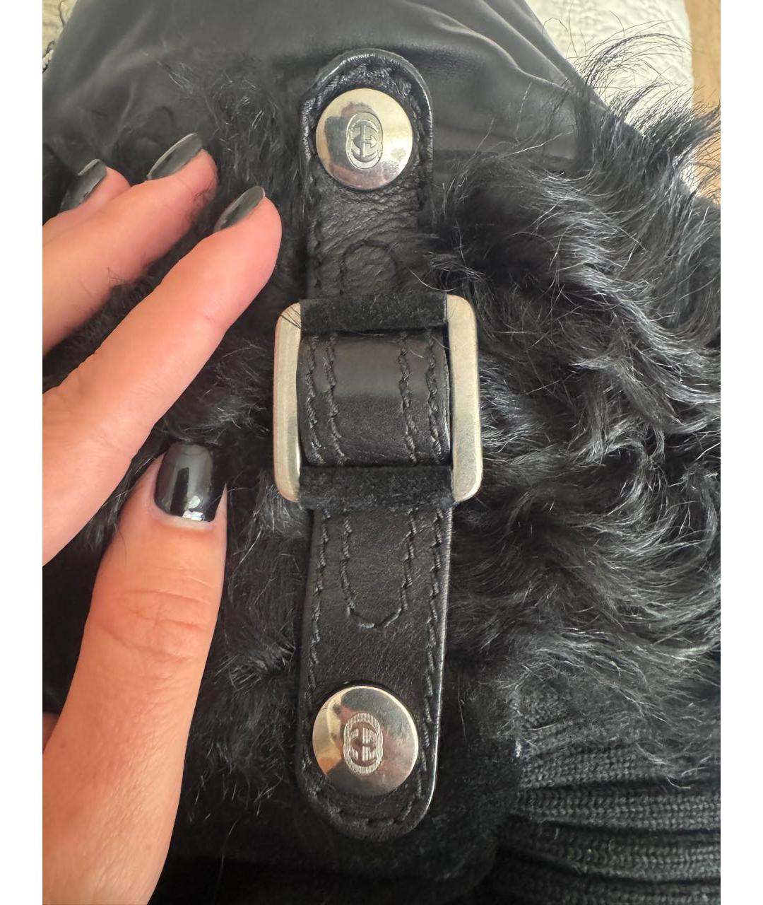 GUCCI Черная замшевая куртка, фото 8