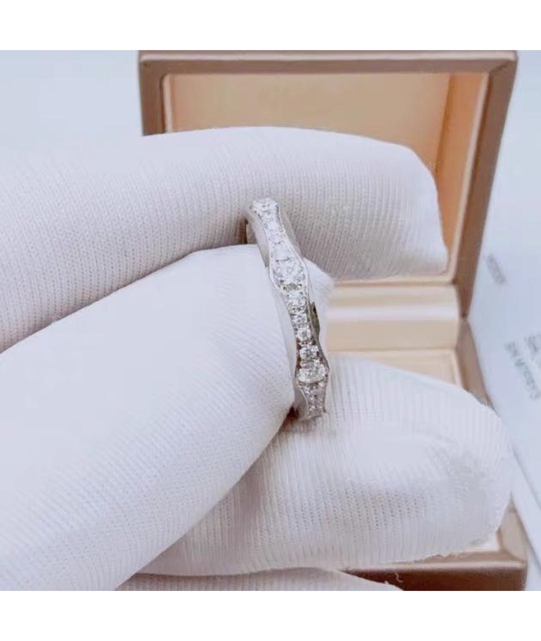 BVLGARI Белое платиновое кольцо, фото 4