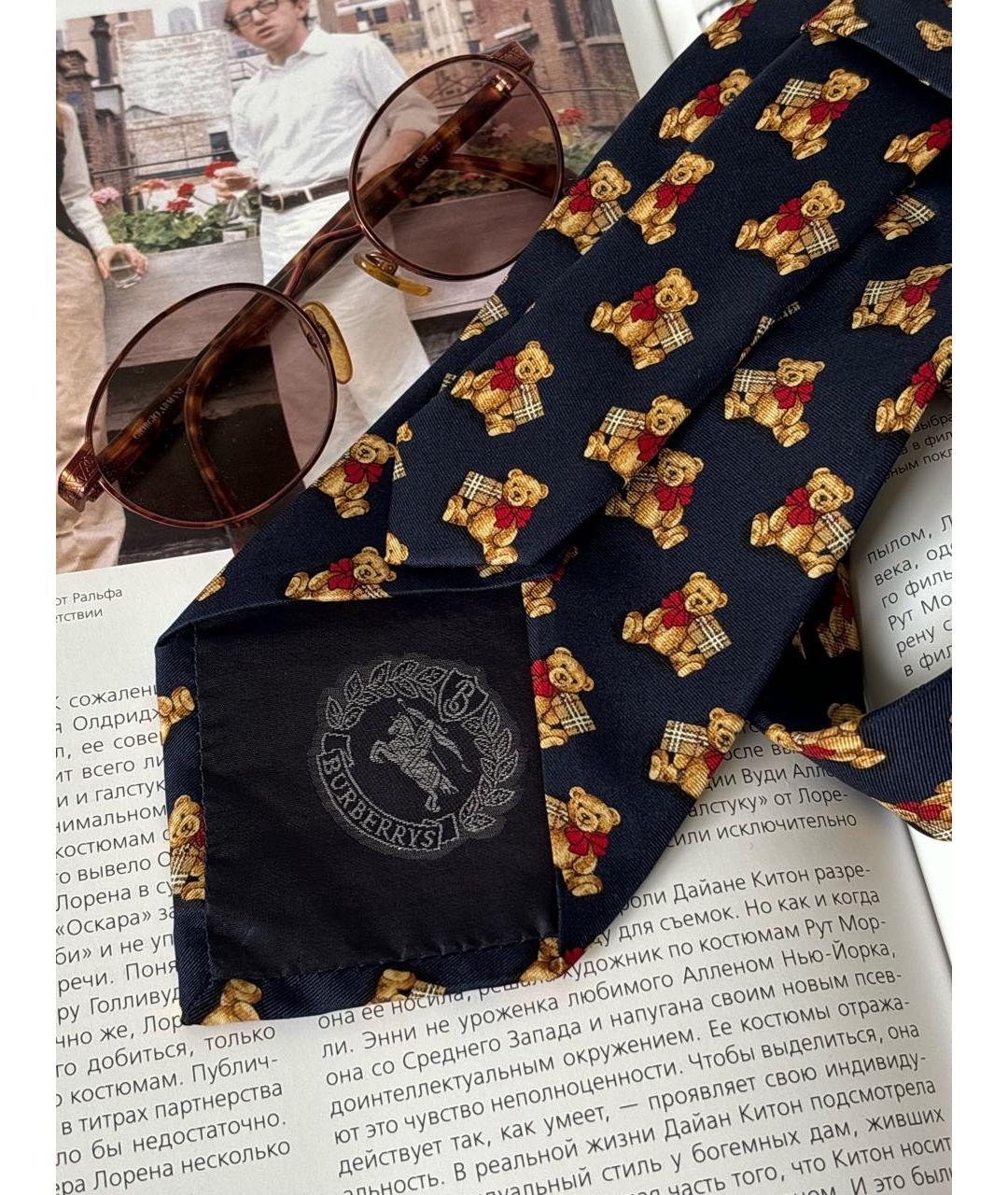 BURBERRY Шелковый галстук, фото 2