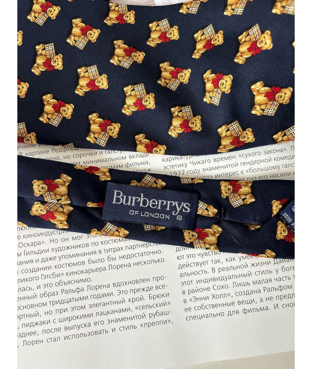BURBERRY Шелковый галстук, фото 3