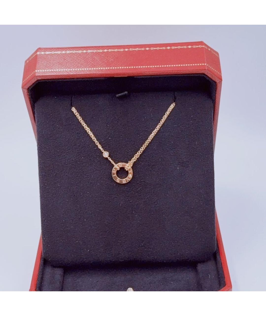 CARTIER Розовая подвеска из розового золота, фото 6