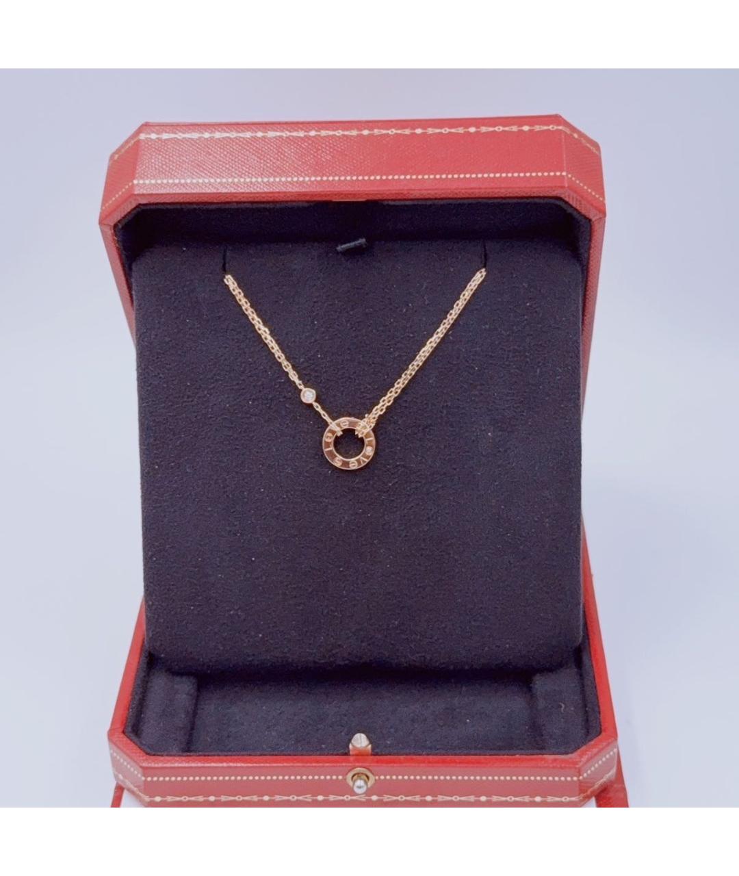CARTIER Розовая подвеска из розового золота, фото 2