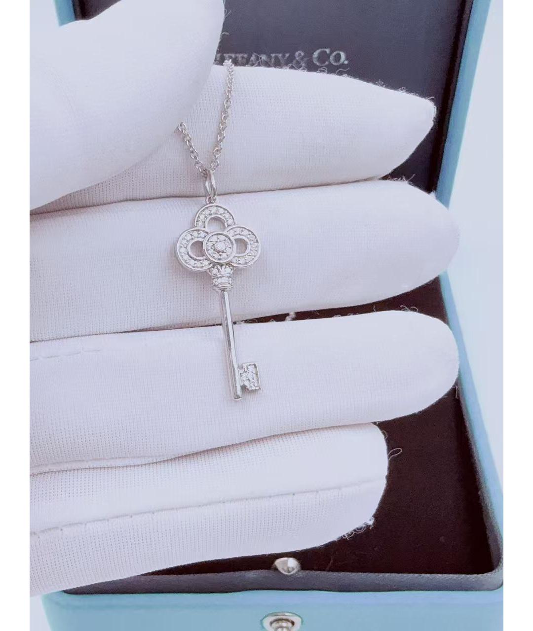 TIFFANY&CO Колье из белого золота, фото 3