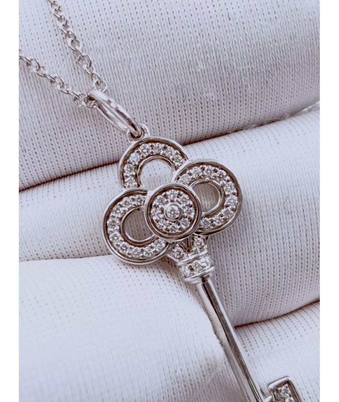 TIFFANY&CO Колье из белого золота, фото 4