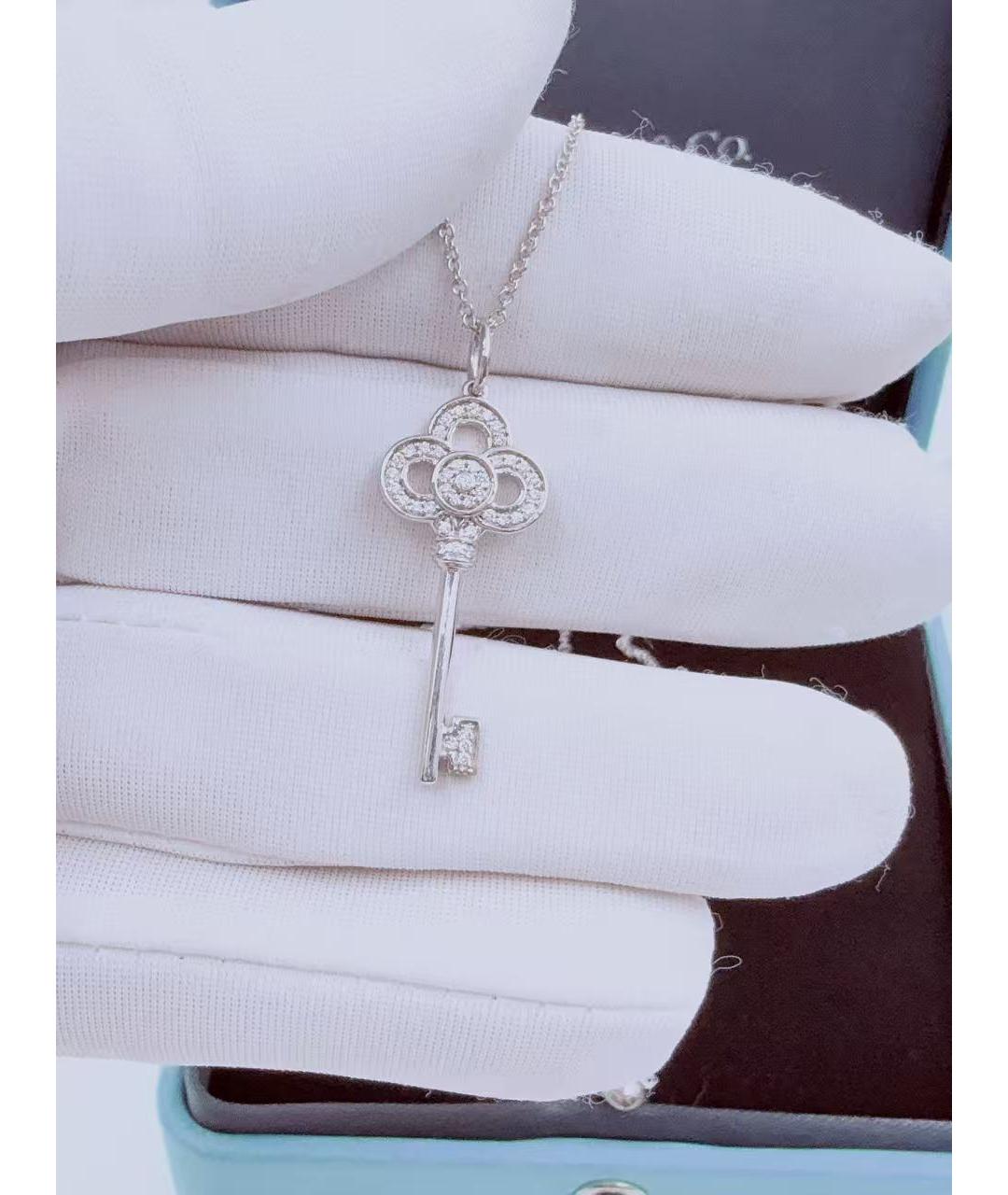 TIFFANY&CO Колье из белого золота, фото 2