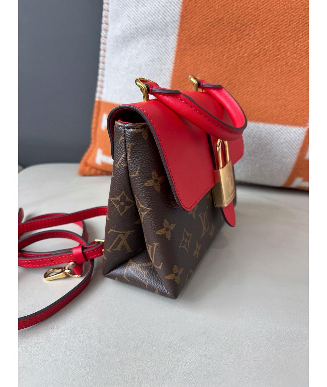 LOUIS VUITTON Красная сумка через плечо, фото 3