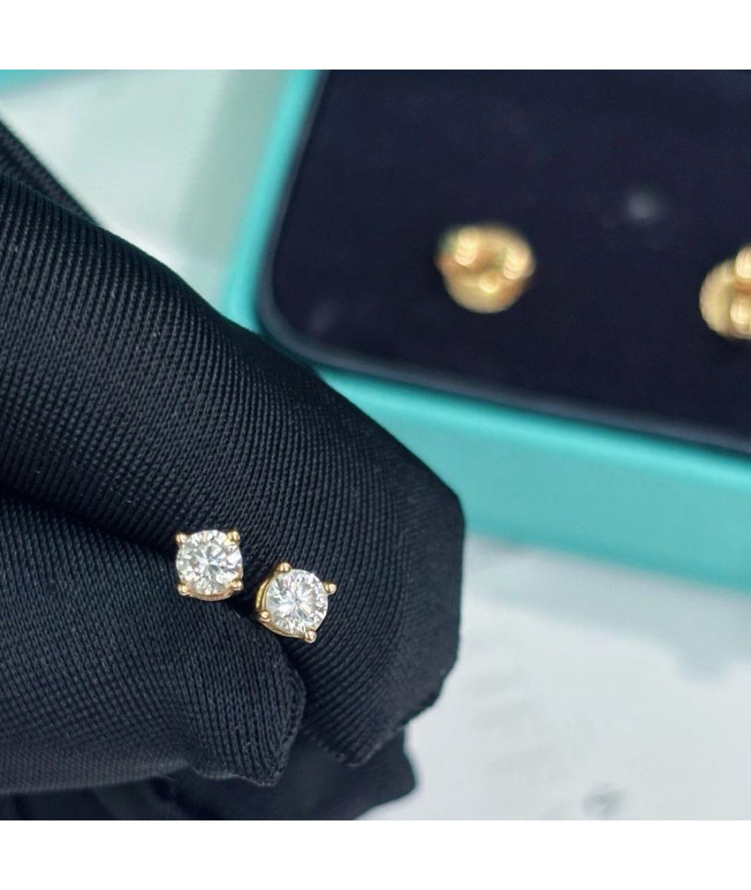 TIFFANY&CO Розовые серьги из розового золота, фото 5