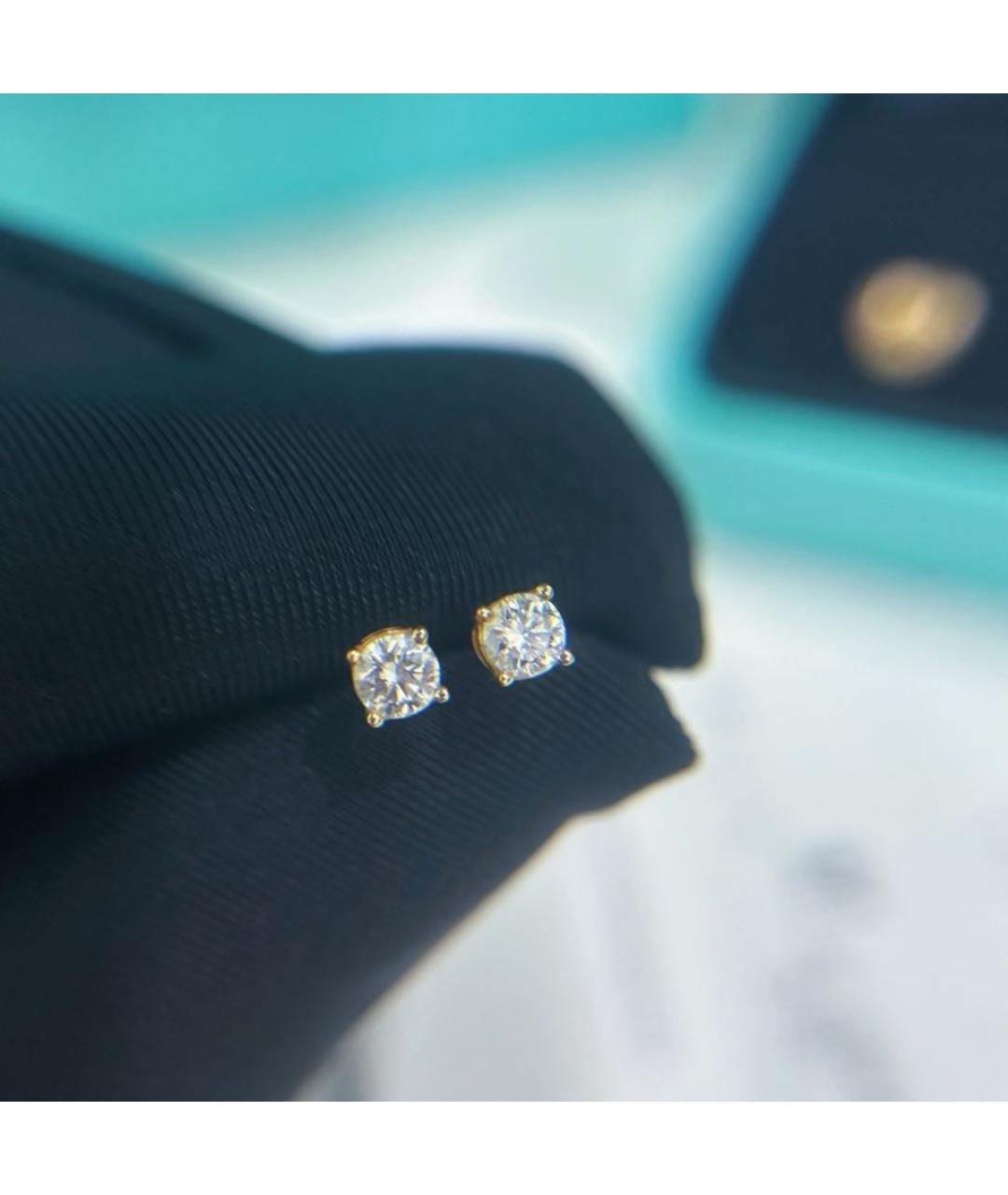 TIFFANY&CO Розовые серьги из розового золота, фото 3