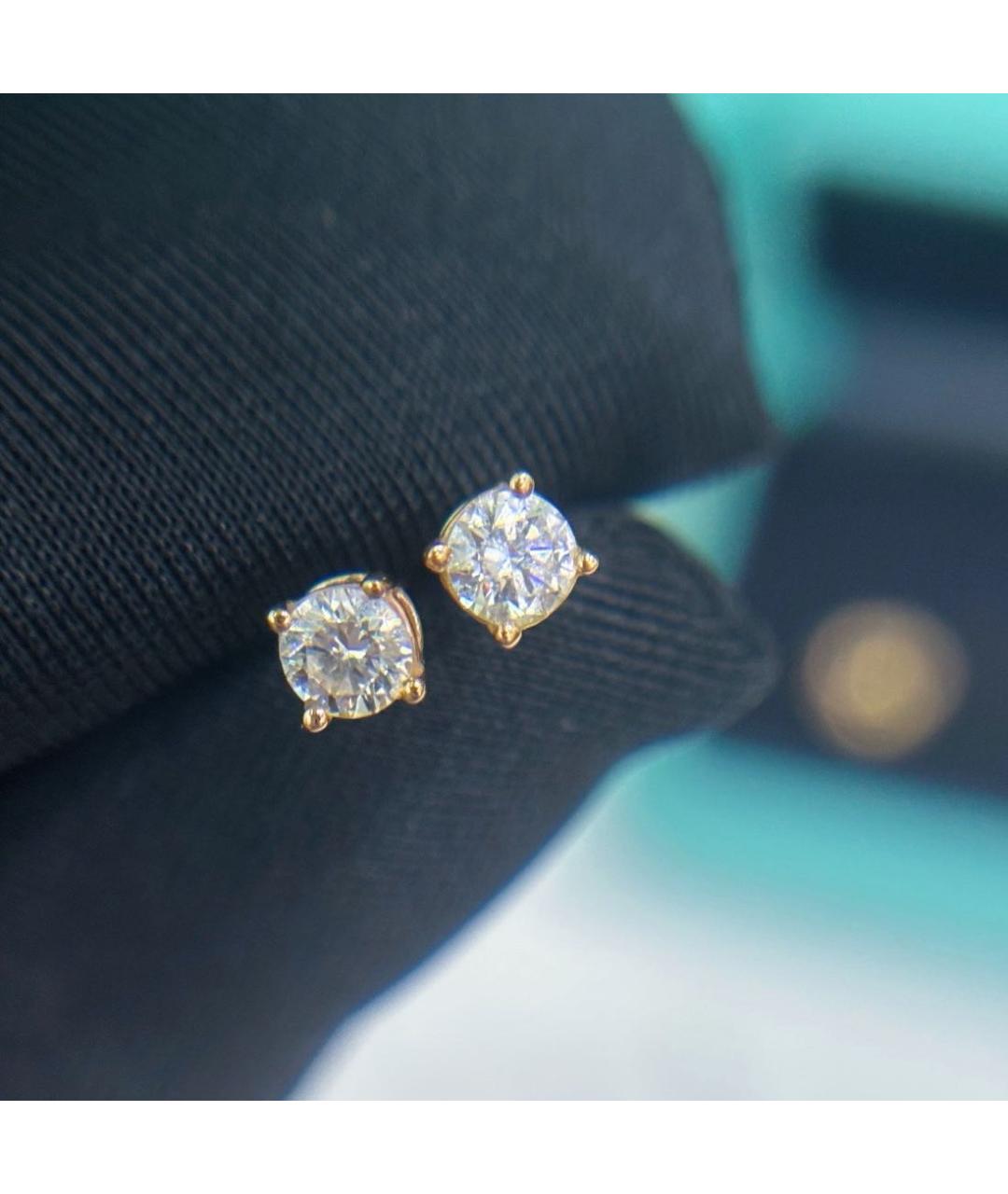 TIFFANY&CO Розовые серьги из розового золота, фото 6