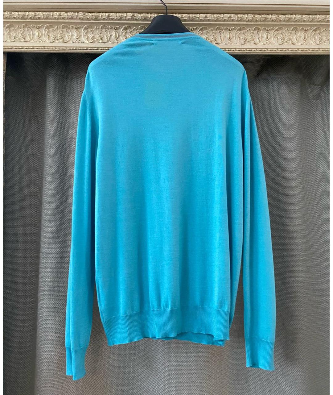 ETRO Бирюзовый джемпер / свитер, фото 6
