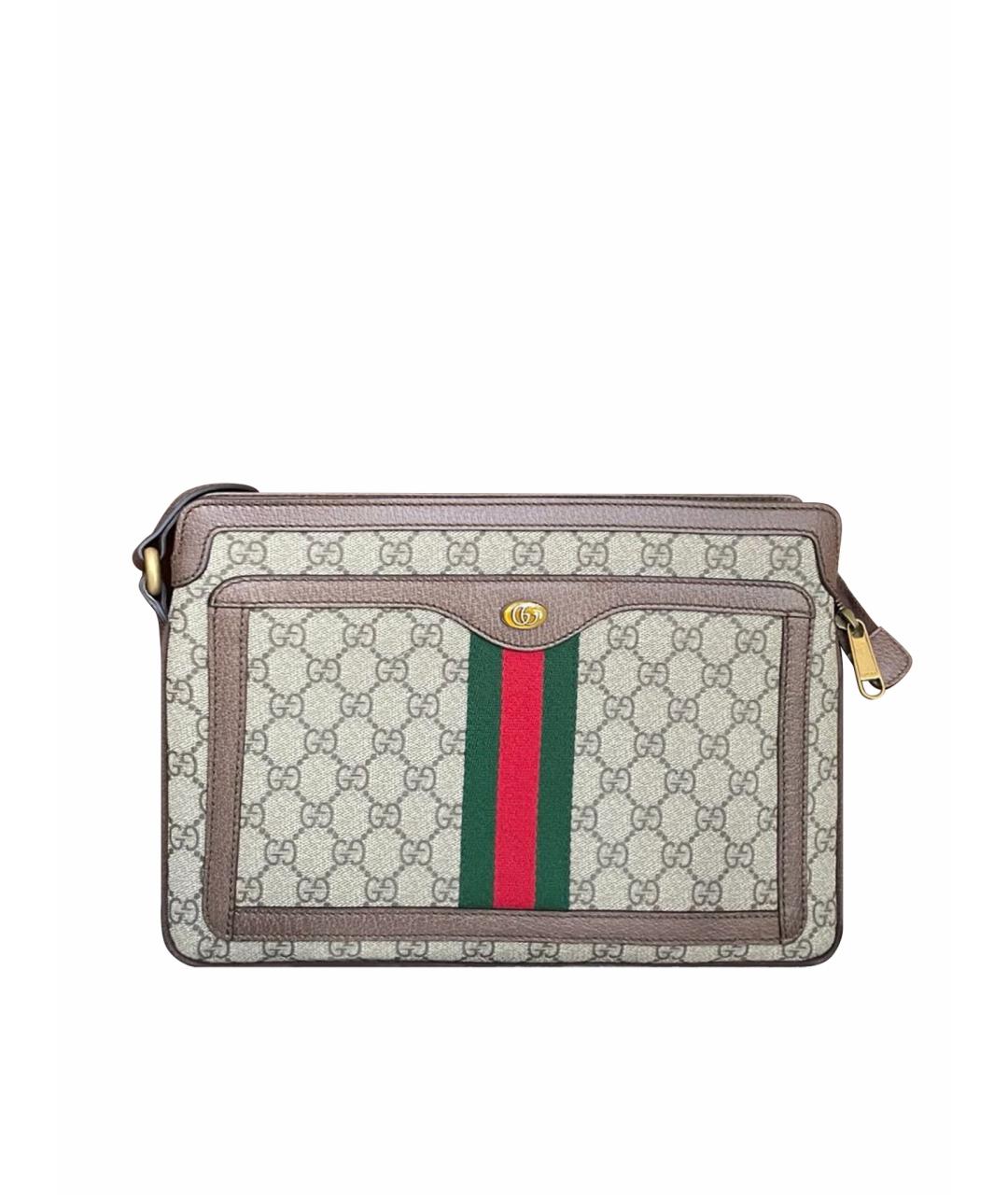 GUCCI Кожаная сумка через плечо, фото 1