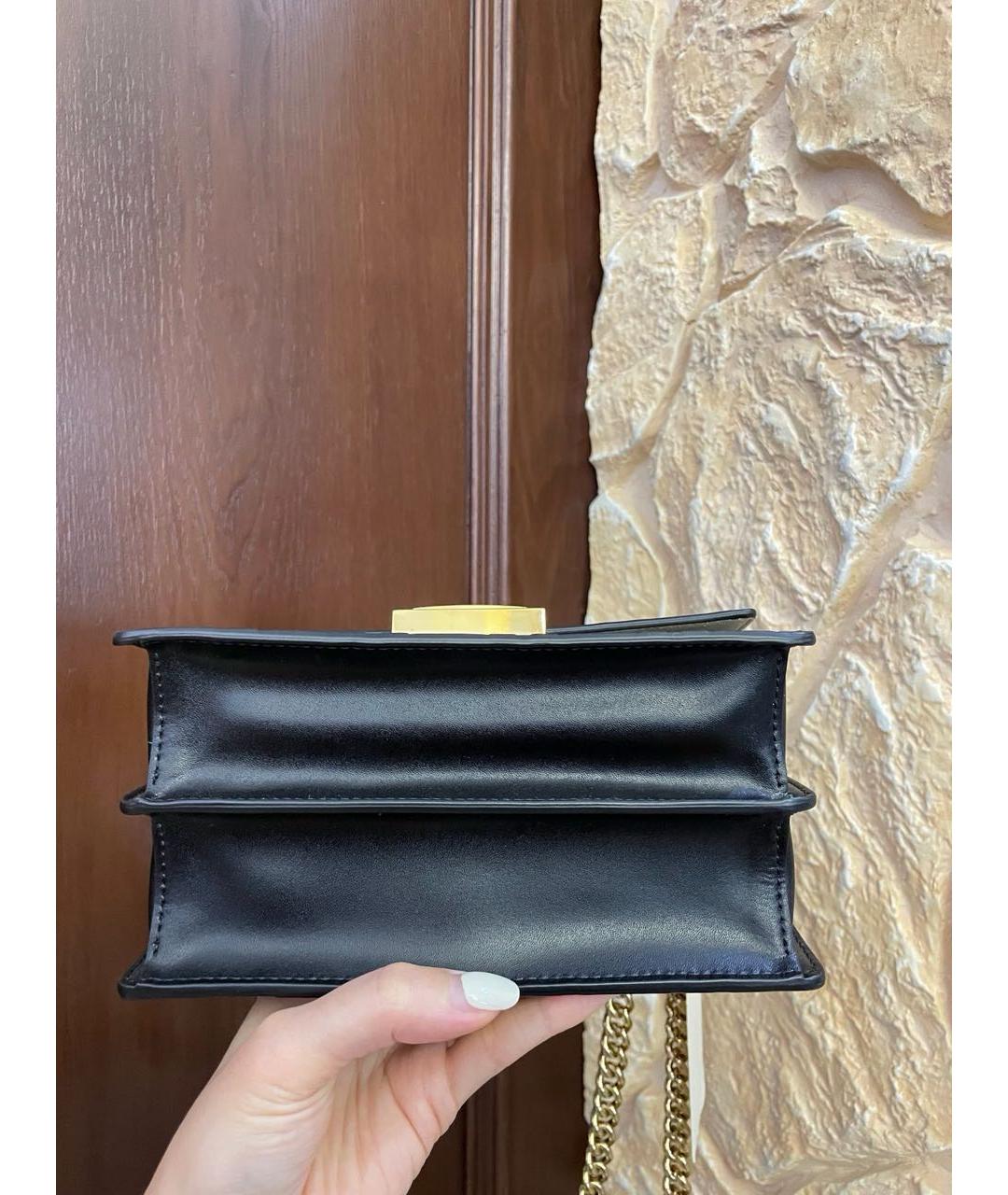 FENDI Коричневая кожаная сумка через плечо, фото 4