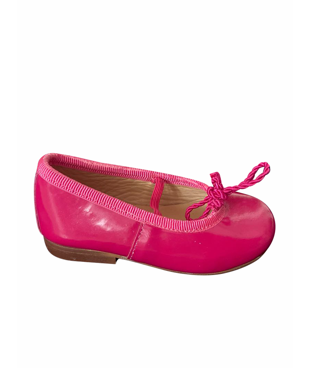 OSCAR DE LA RENTA Розовые кожаные балетки и туфли, фото 1