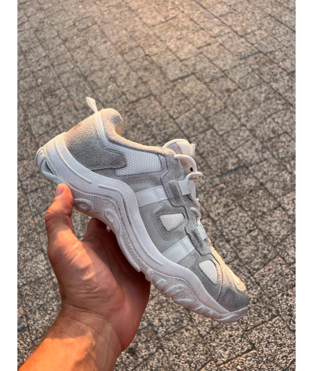 DIADORA HERITAGE Белые кожаные низкие кроссовки / кеды, фото 2