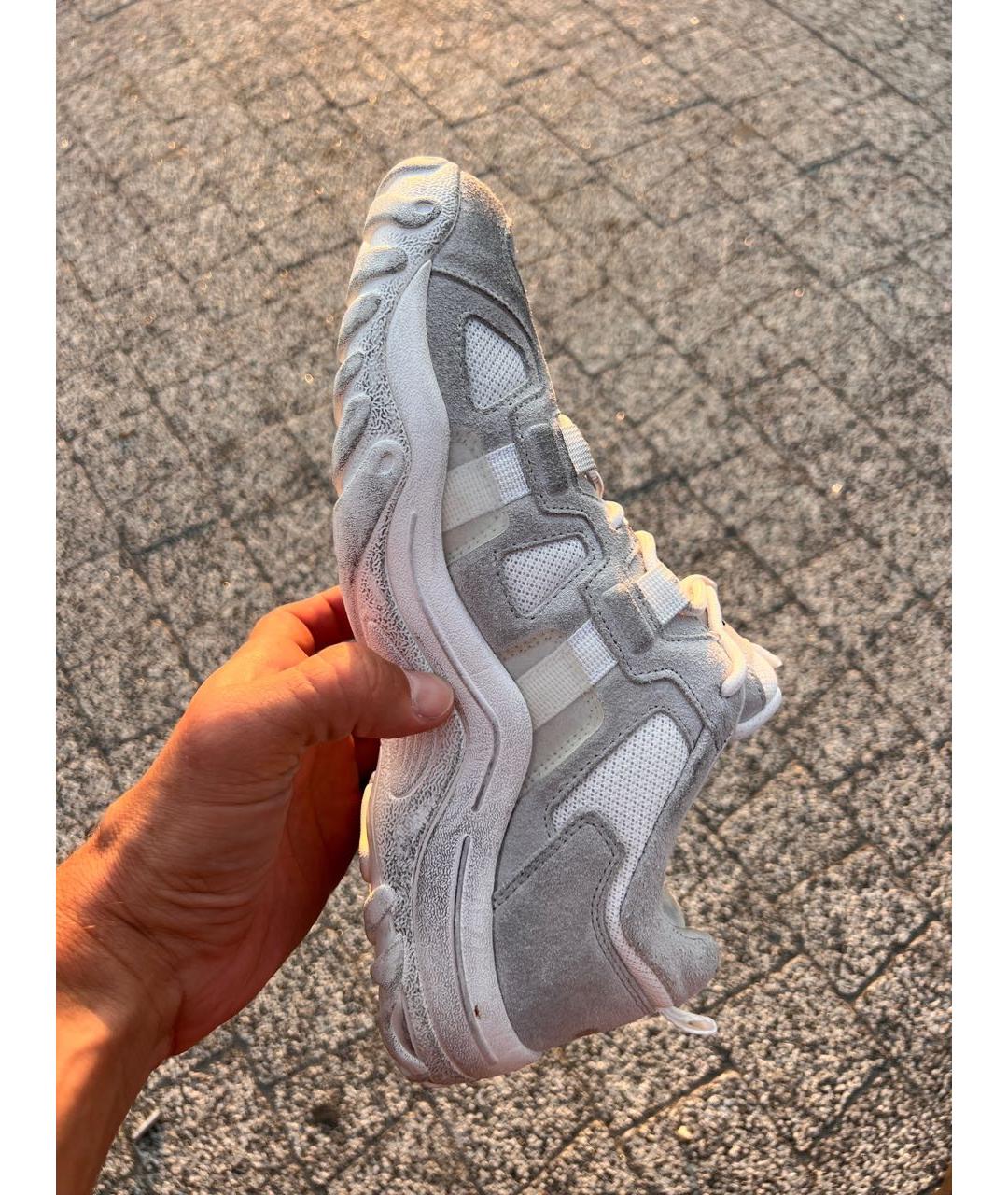 DIADORA HERITAGE Белые кожаные низкие кроссовки / кеды, фото 3